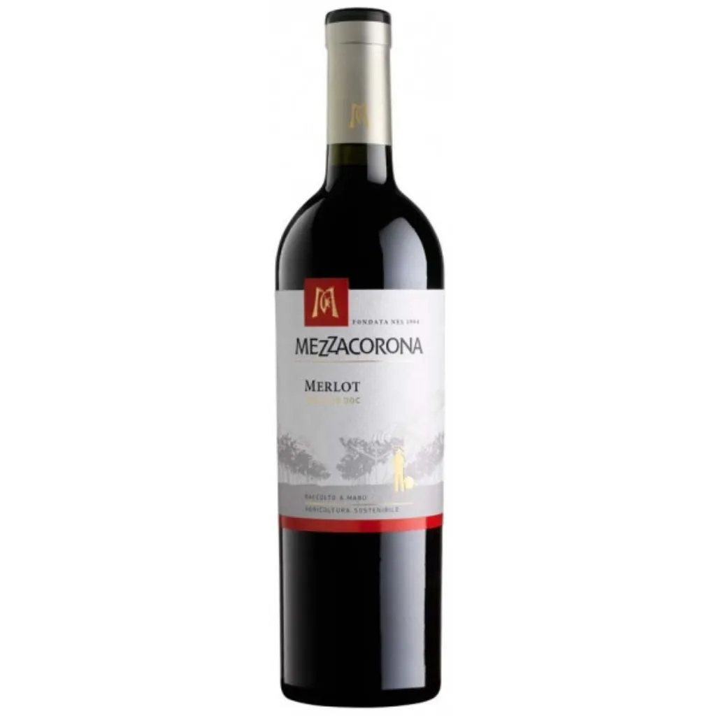 Mezzacorona Merlot 750ml | Smooth Alpine Italian Red Wine