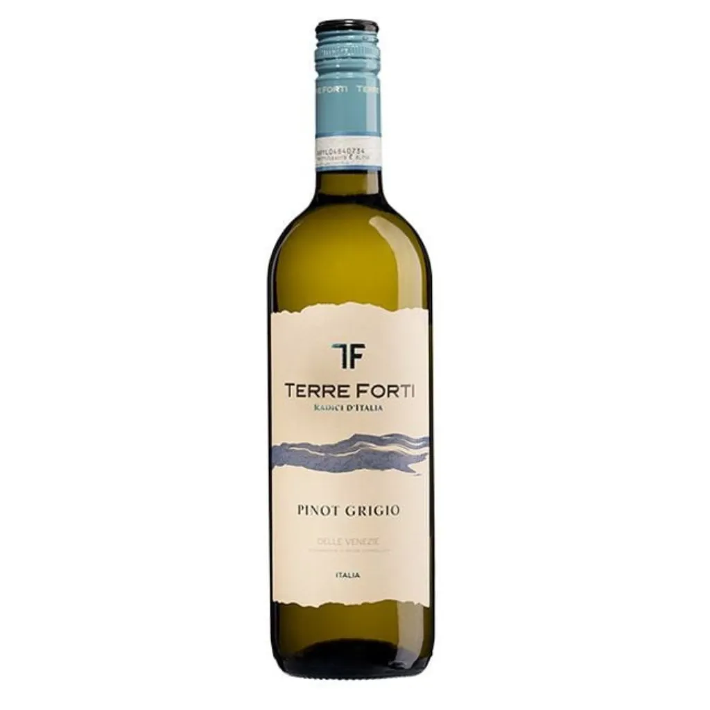 Terre Forti Pinot Grigio 750ml | Crisp Fresh Italian White Wine