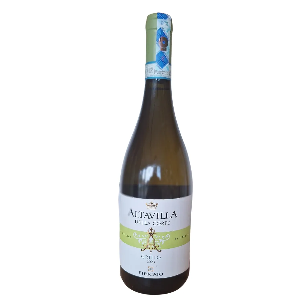 Firriato Altravilla della Corte DOC 2023 Grillo 750ml | Crisp Vibrant Sicilian White Wine