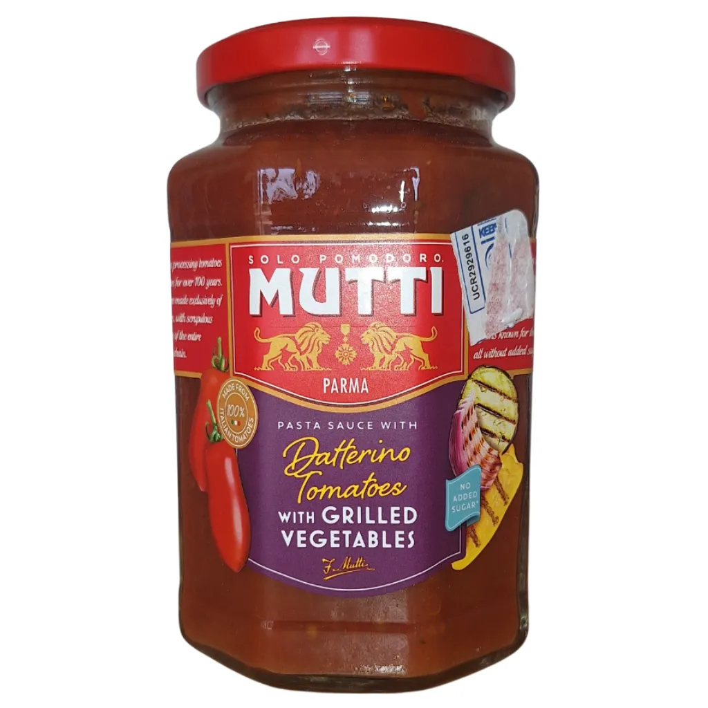 Mutti - Pasta Sauce Rosso with Grilled Vegetables - 400g 